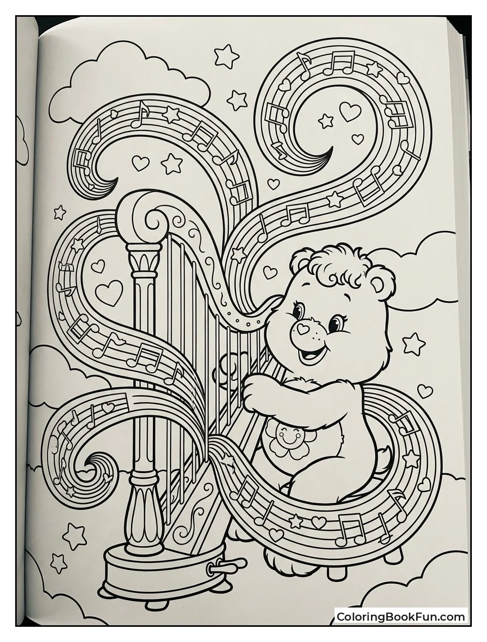 Harmony Bear Plays Harp