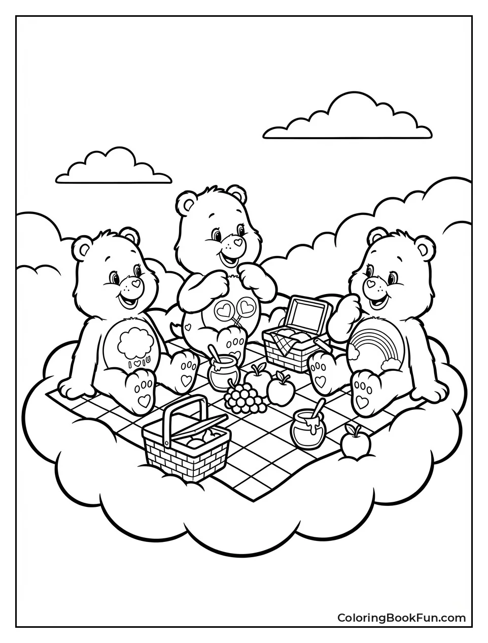 Picnic on Fluffy Cloud