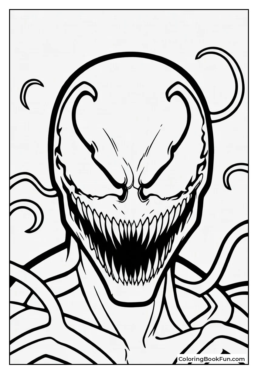 Carnage Eyes Glow in Dark