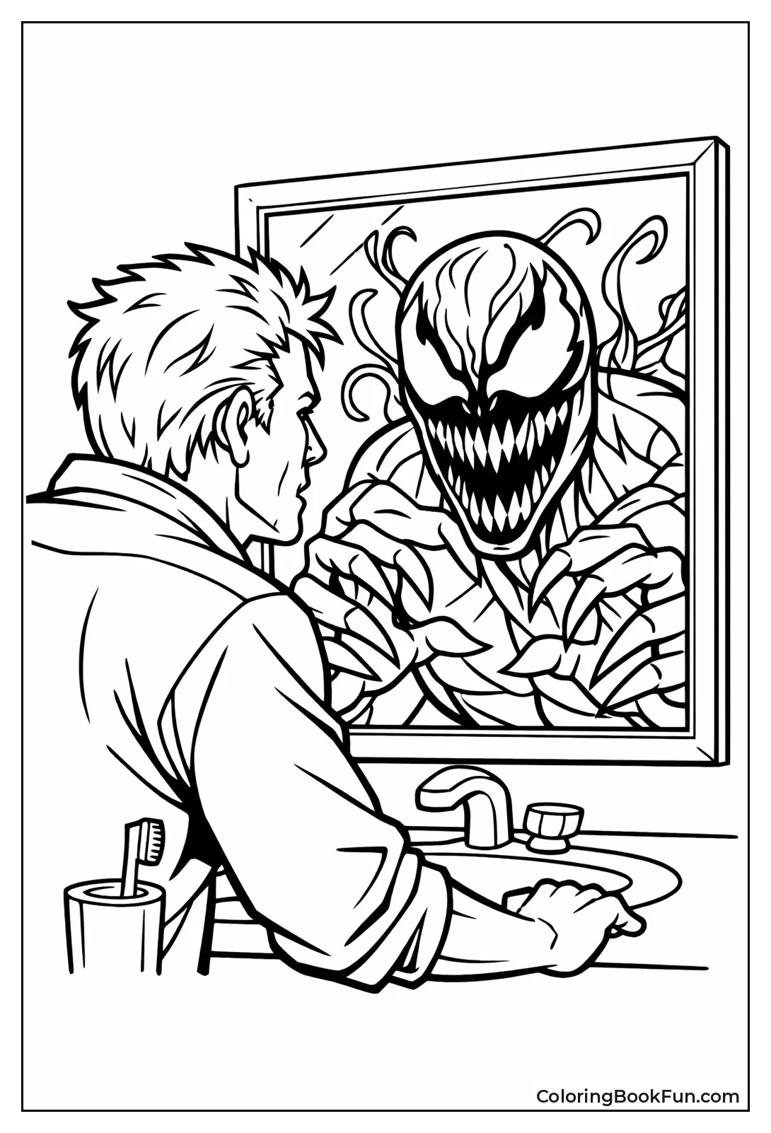Cletus Sees Carnage Mirror