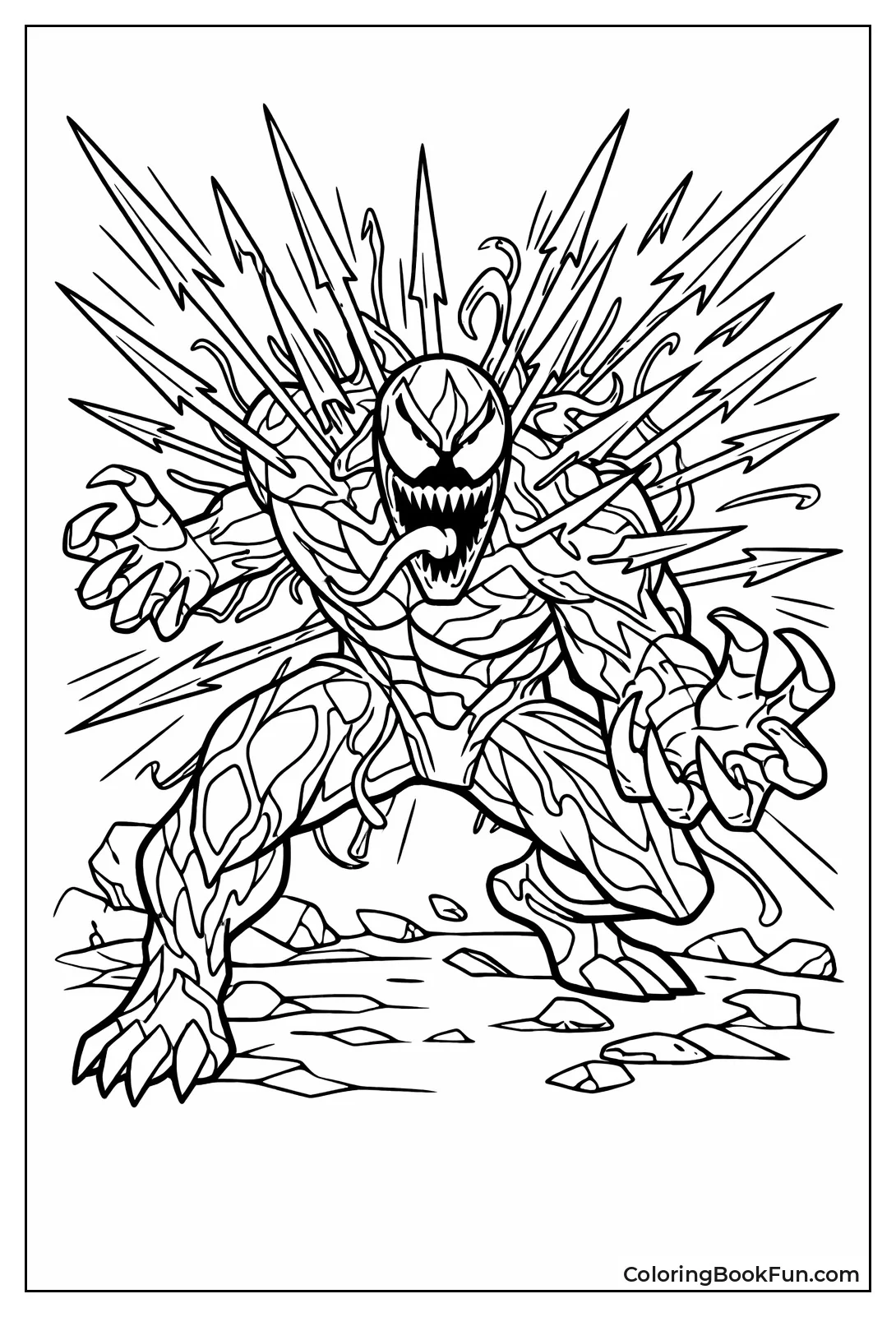 Carnage Fires Spikes Everywhere