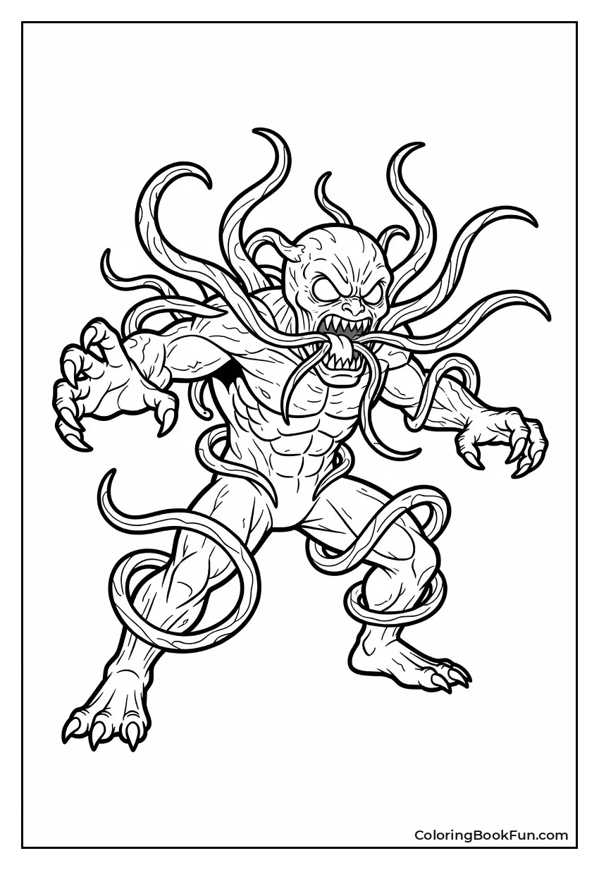 Toxin Bursts with Fierce Tendrils