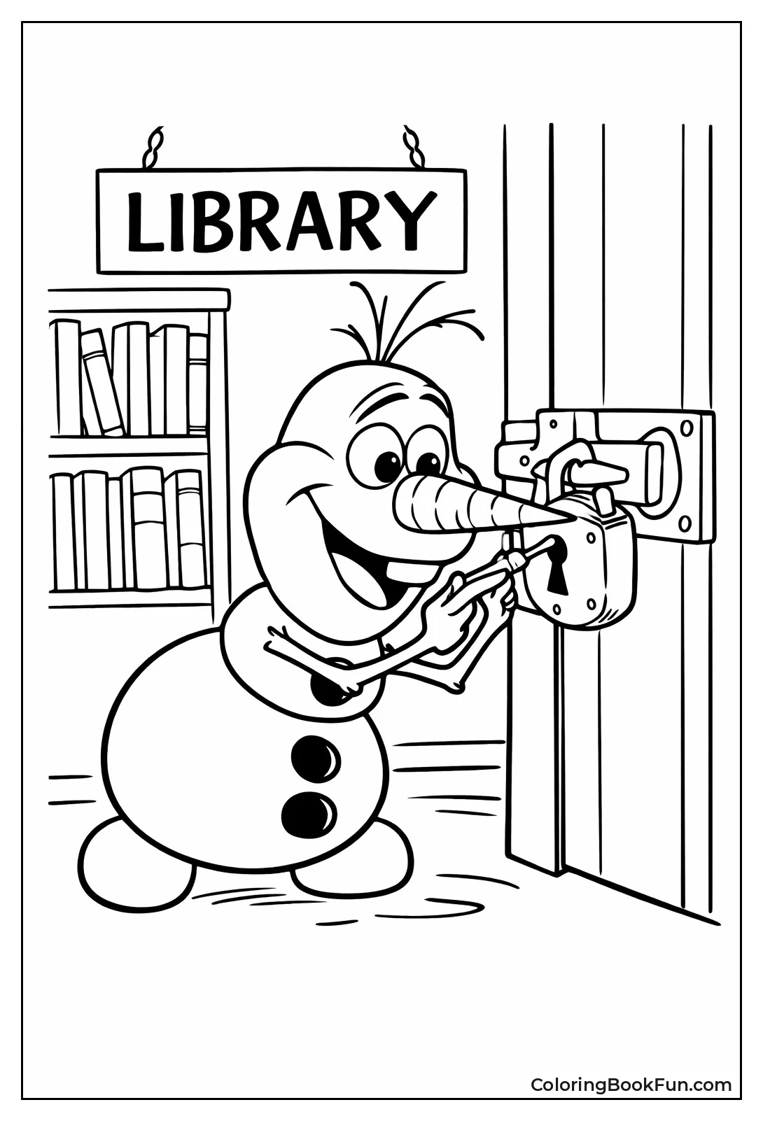 Carrot Lockpick Olaf