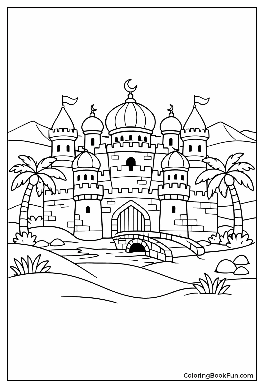 Desert Oasis Fortress