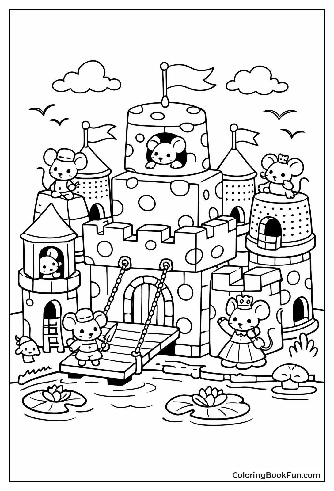 Mouse King's Cheese Castle
