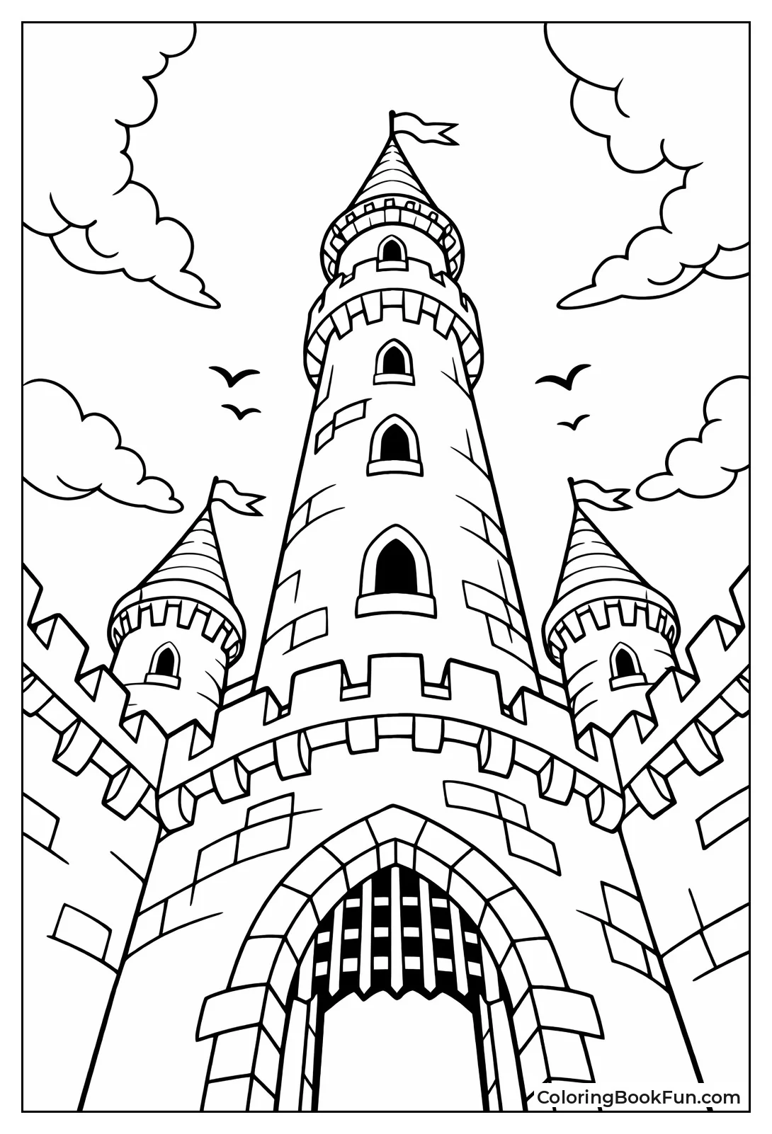 Tall Tower from Below