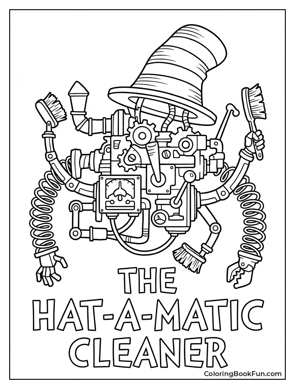 Fantastical Cleaning Machine Gears