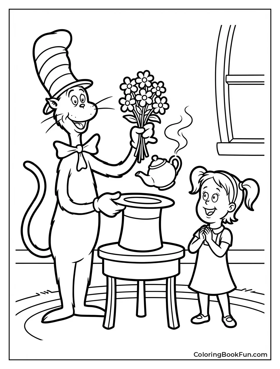 Surprised Sally Watching Magic