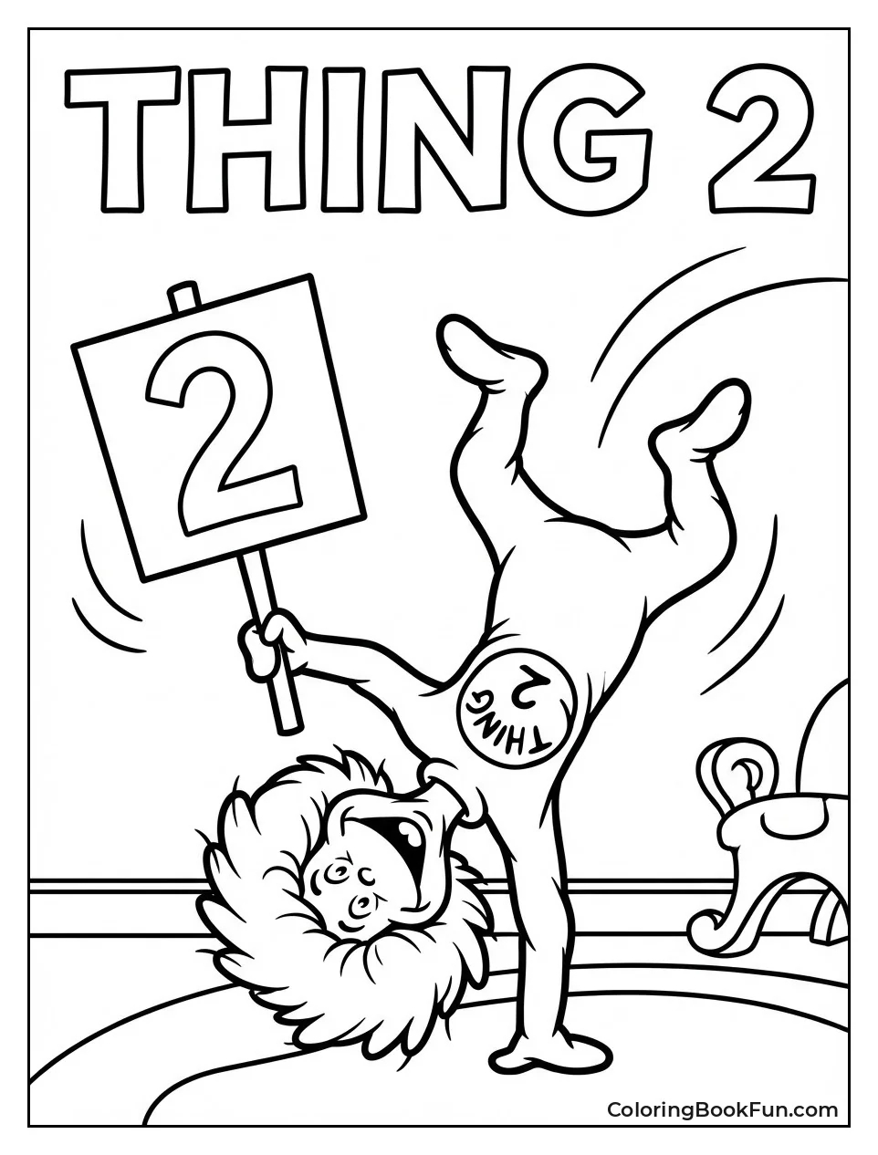 Laughing Thing Two Handstand