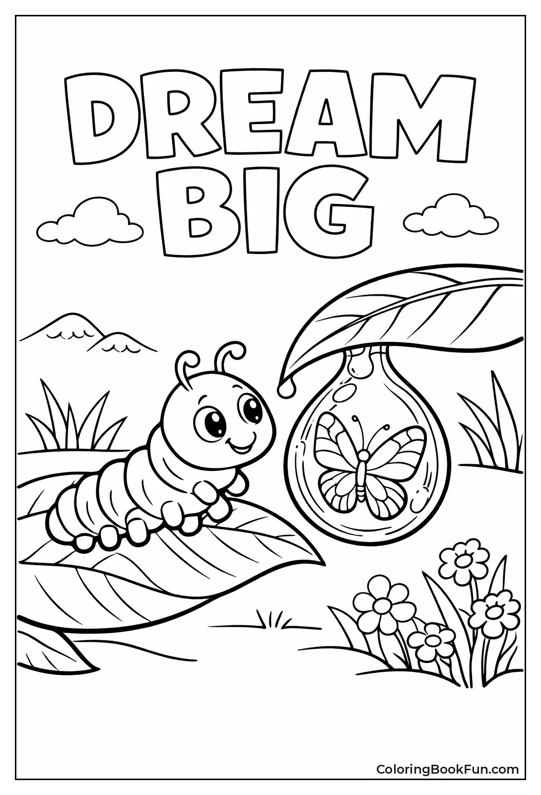 Caterpillar Dreams Butterfly Reflection