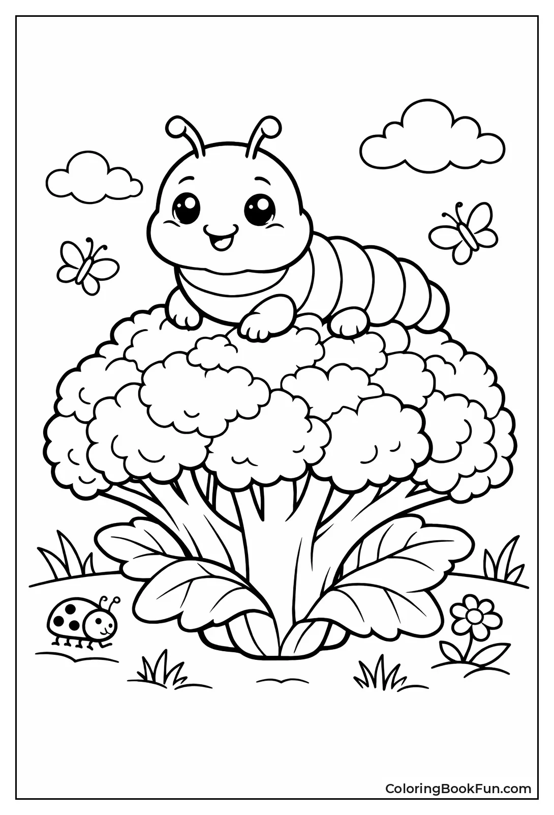 Chubby Caterpillar Tops Cabbage