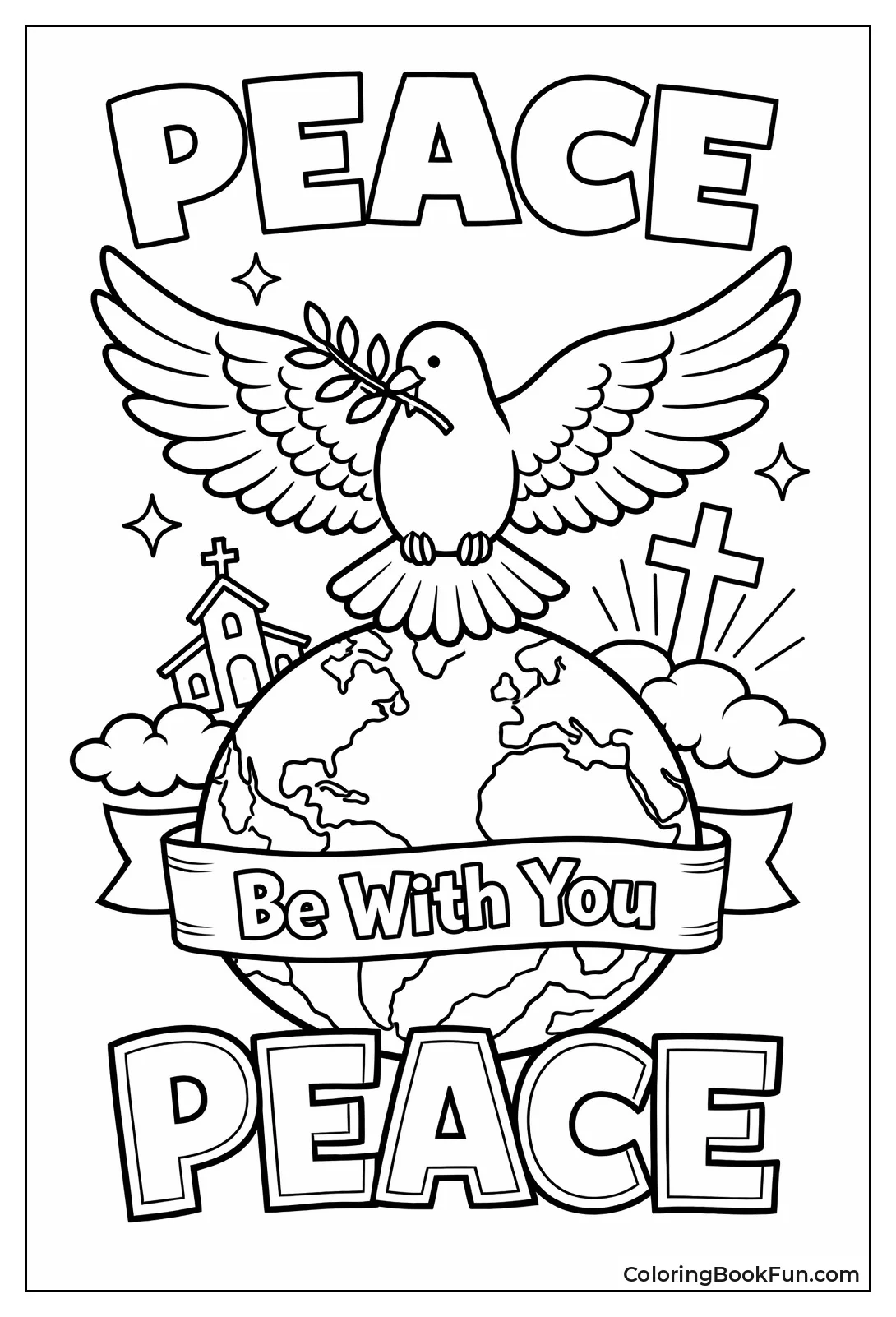Dove Brings Peace Branch