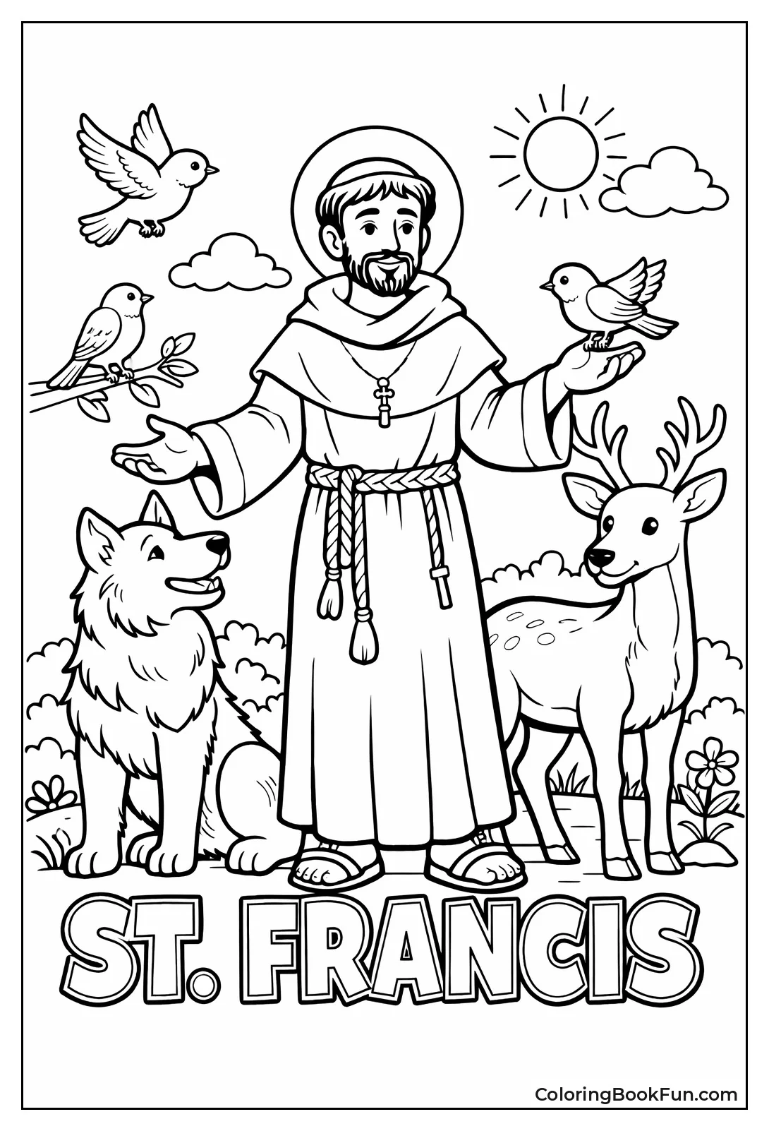 St. Francis with Animals