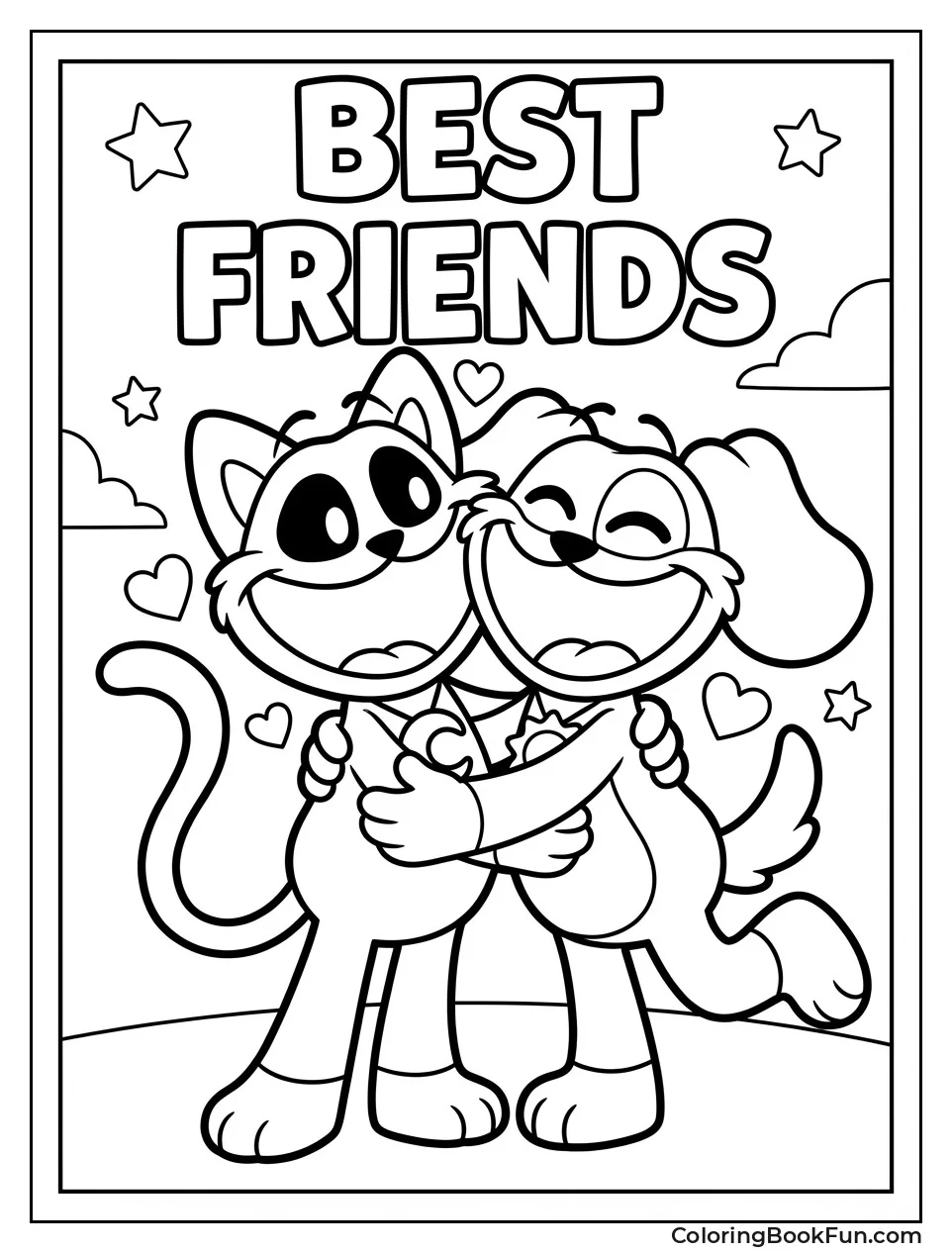 CatNap Hugs DogDay Friend