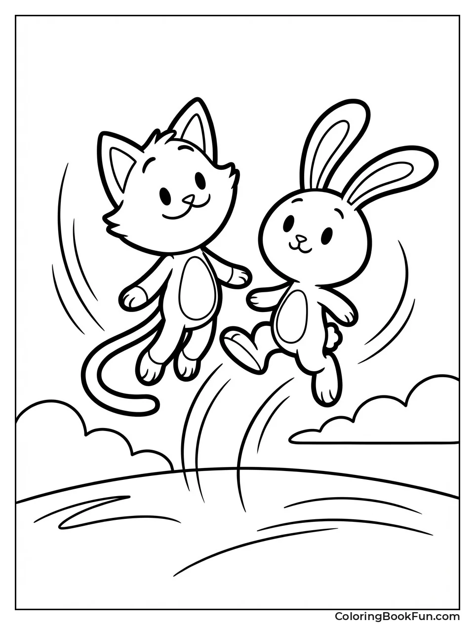 CatNap Jumps with Hoppy