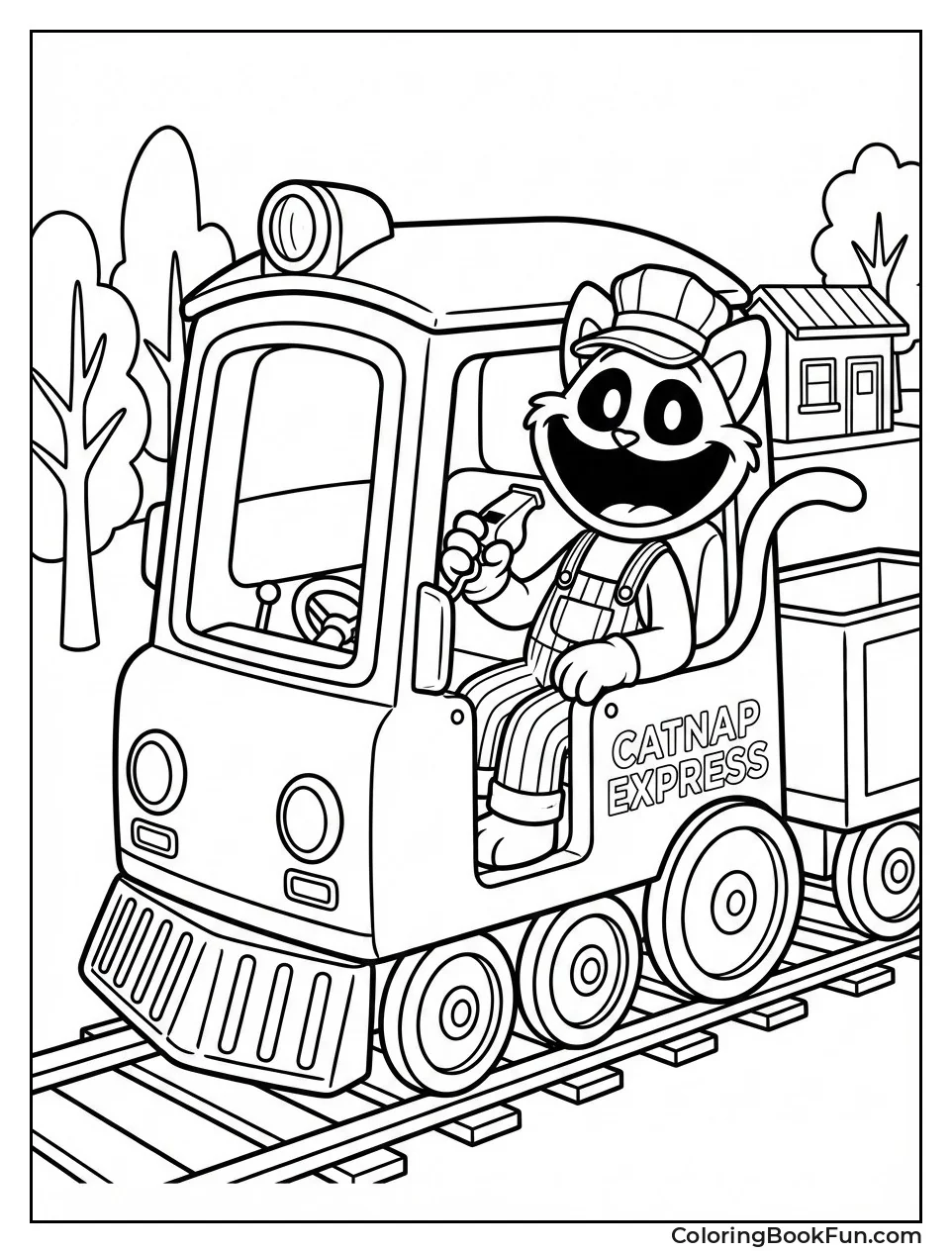 CatNap Drives Playcare Train