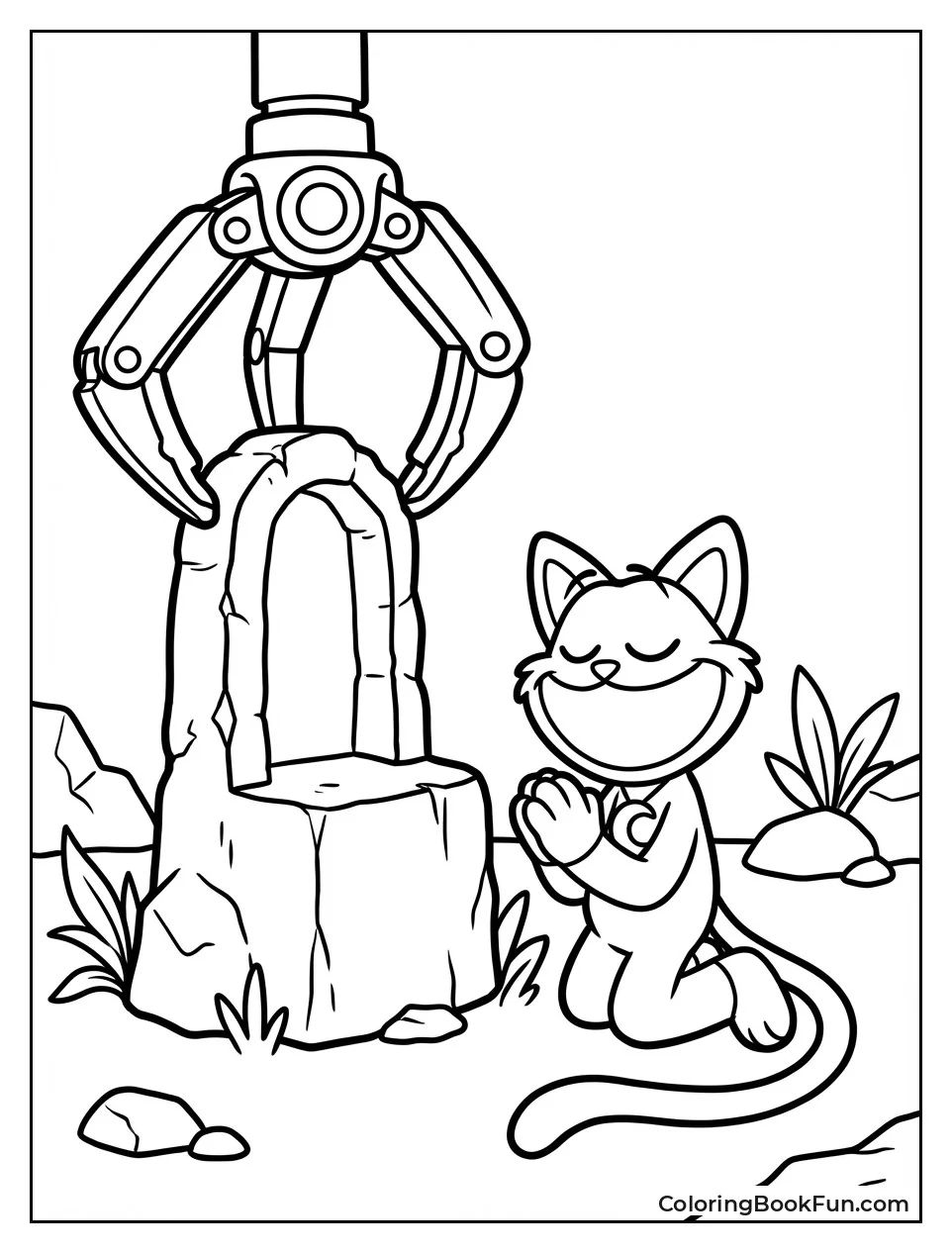 CatNap Prays at Shrine