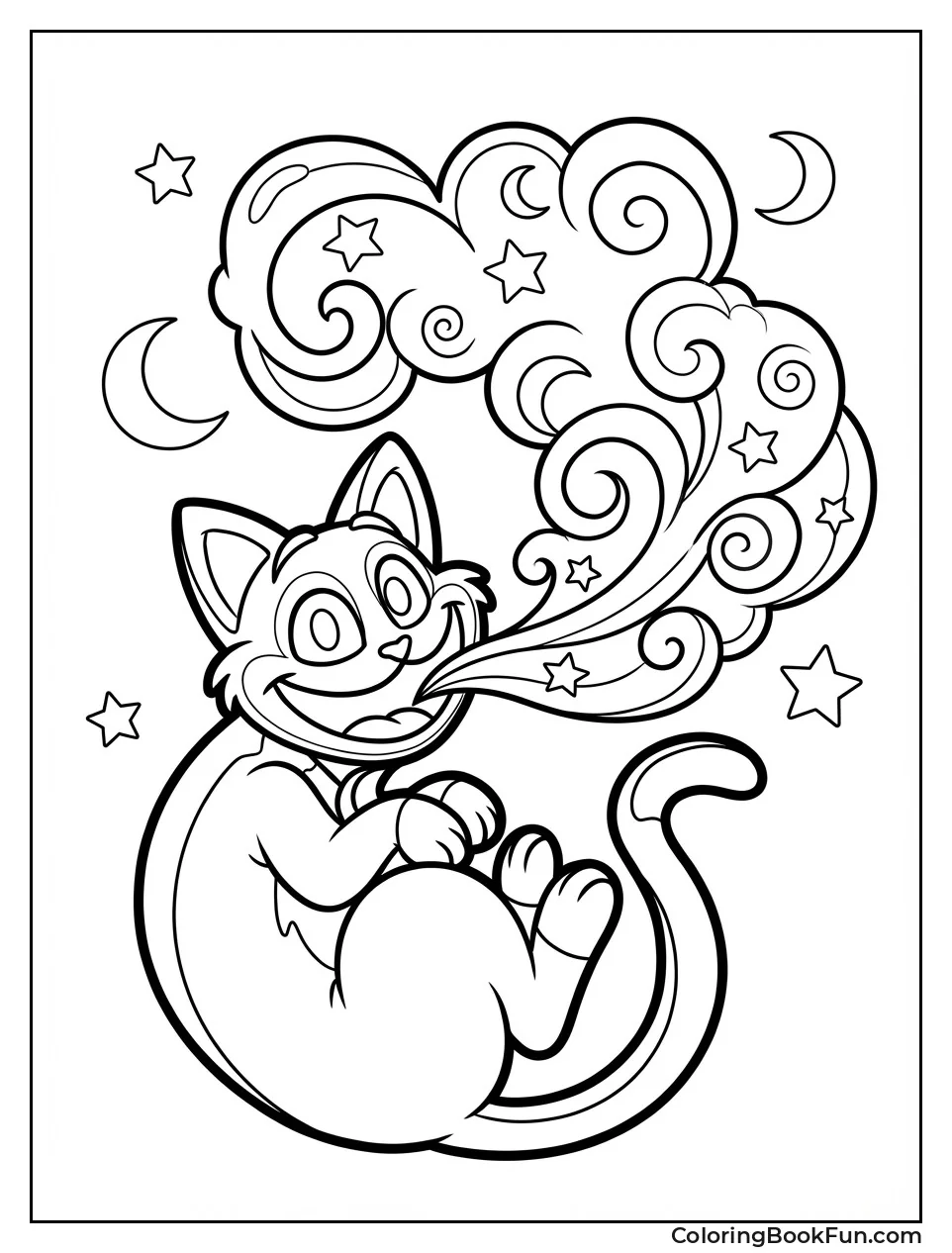 CatNap Exhales Red Gas