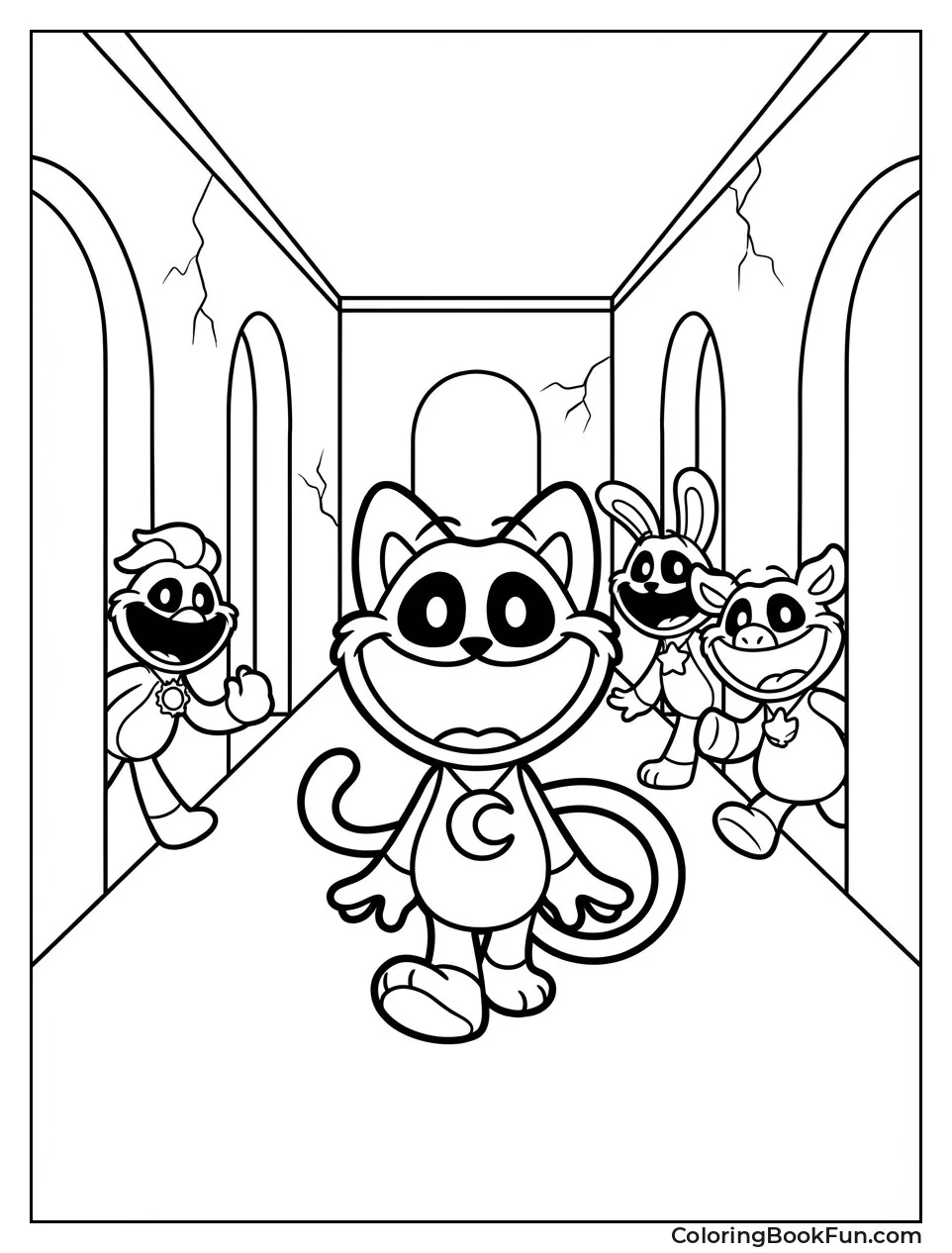 Ruined Critters Patrol Hallway