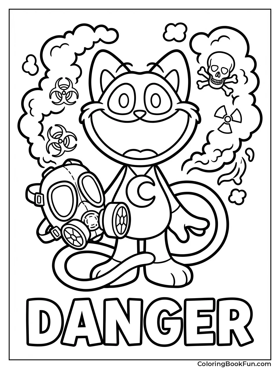 CatNap with Red Gas Mask