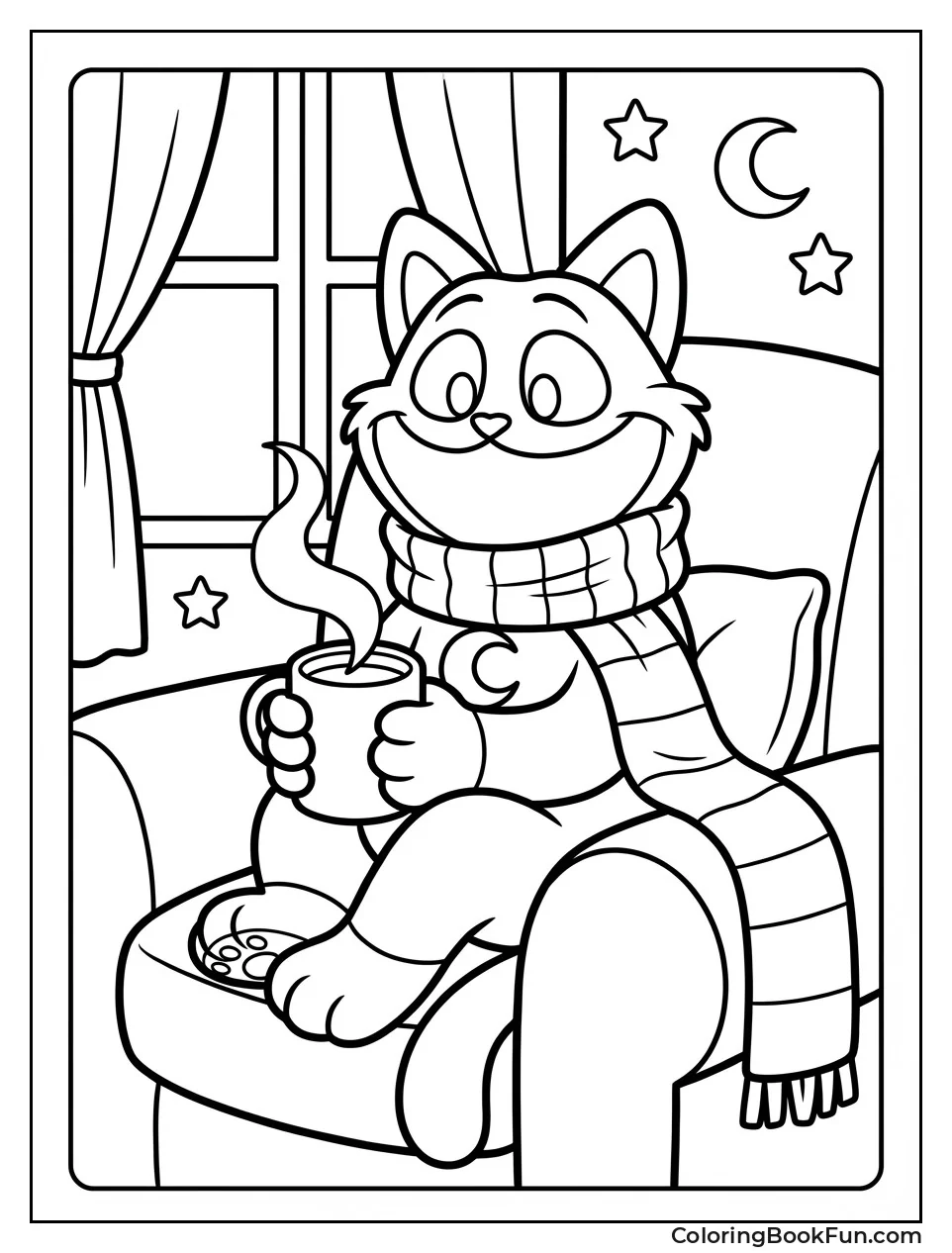CatNap Sips Hot Cocoa