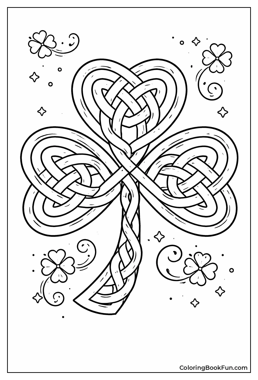 Celtic Knot Shamrock