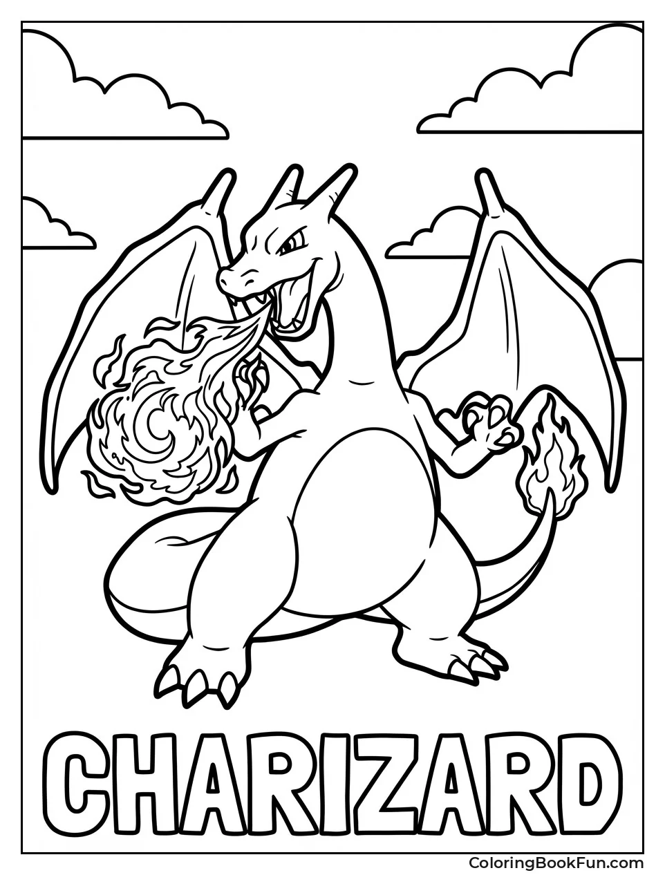Charizard Holds Fireball