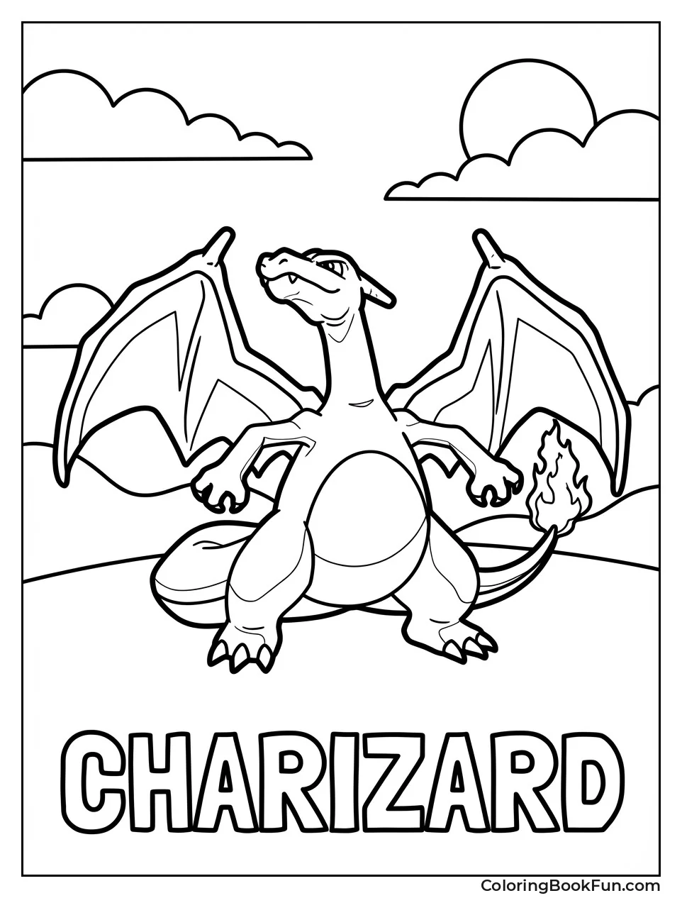 Charizard Spreads Majestic Wings
