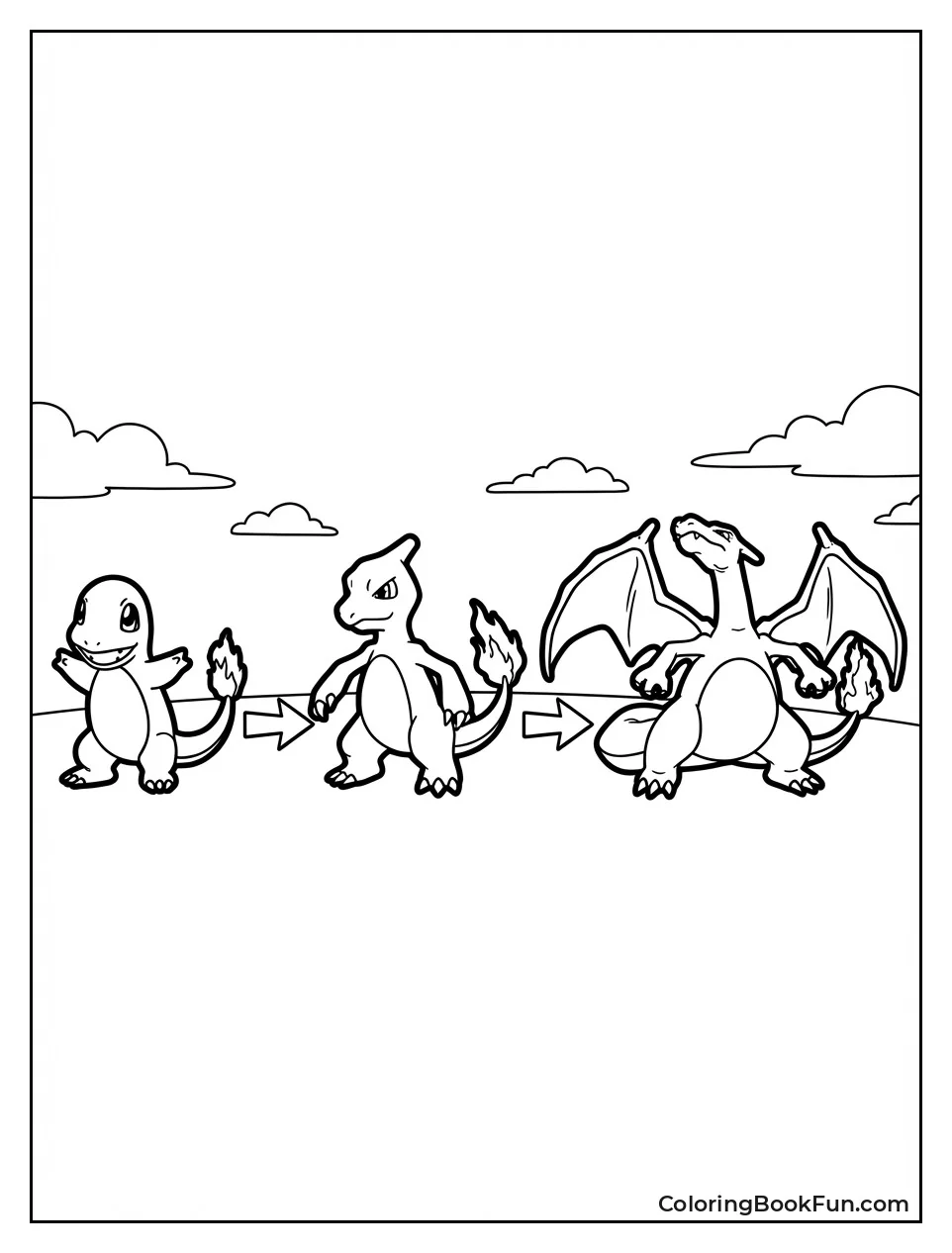 Evolution Line Charmander Charizard