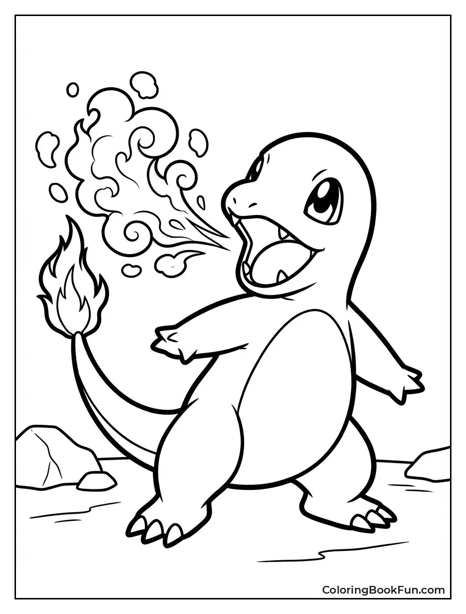 Charmander Breathing Ember Breath