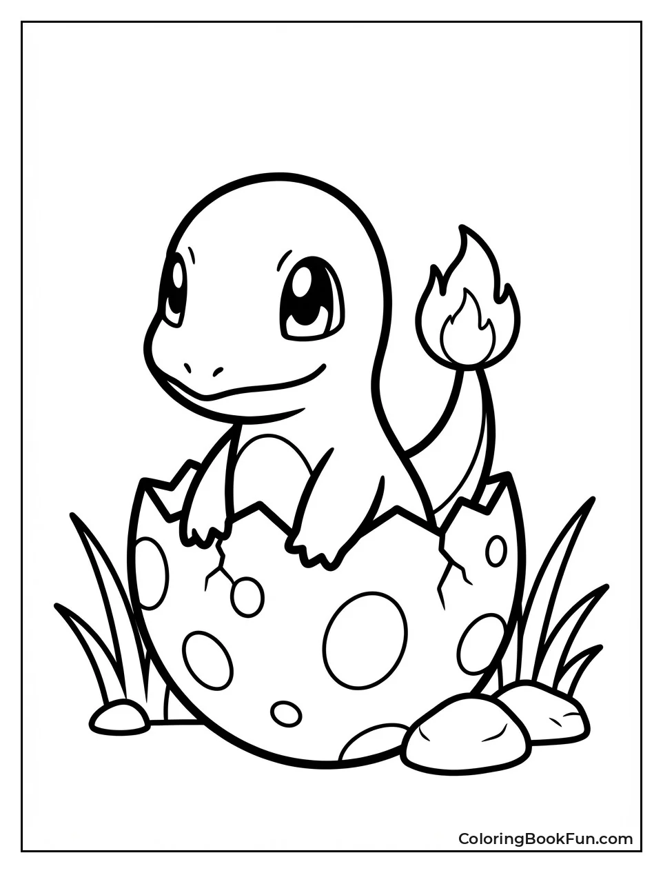 Baby Charmander Hatching Egg