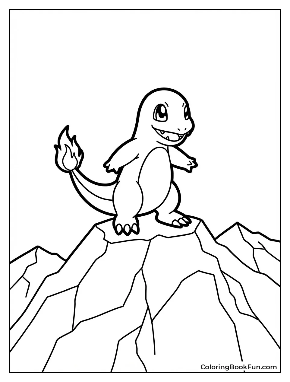 Perched on Mountain Peak