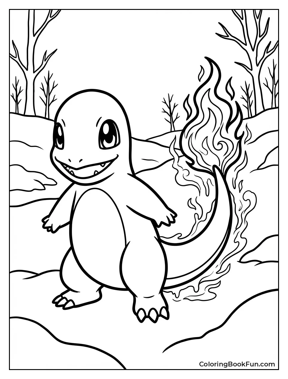 Melting Snow with Flame