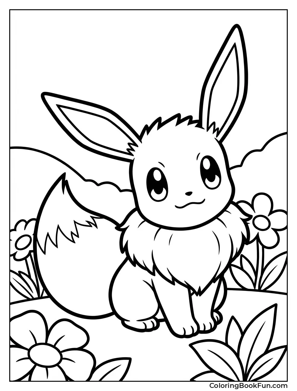 Charming Eevee Big Eyes