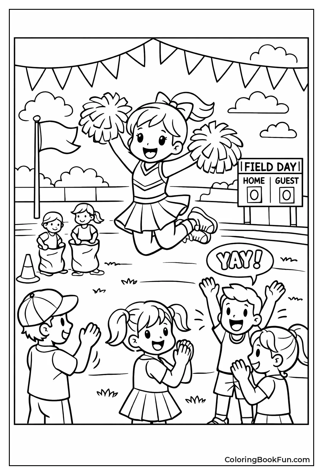 Leading Field Day Chants