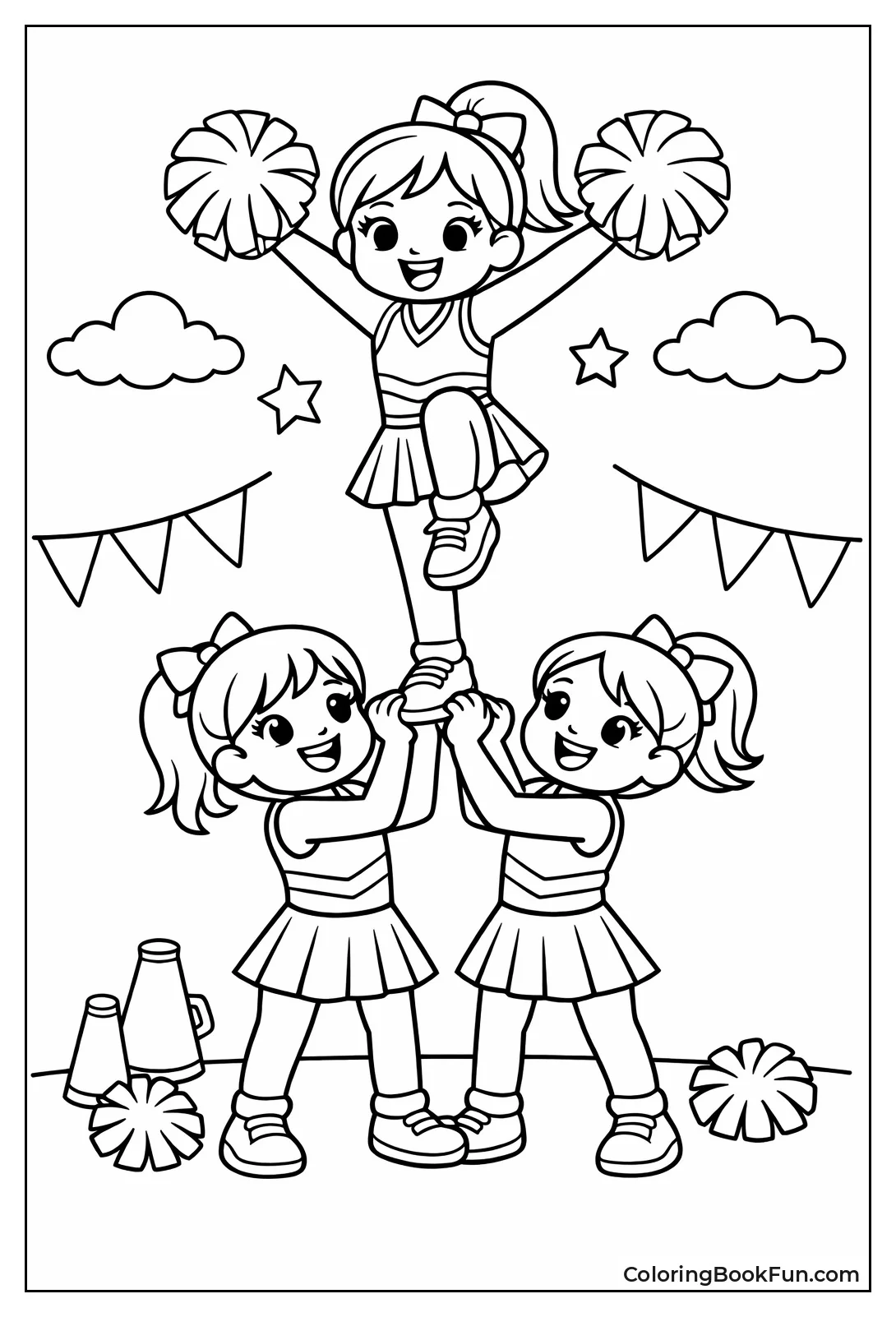 Liberty Stunt on Shoulders