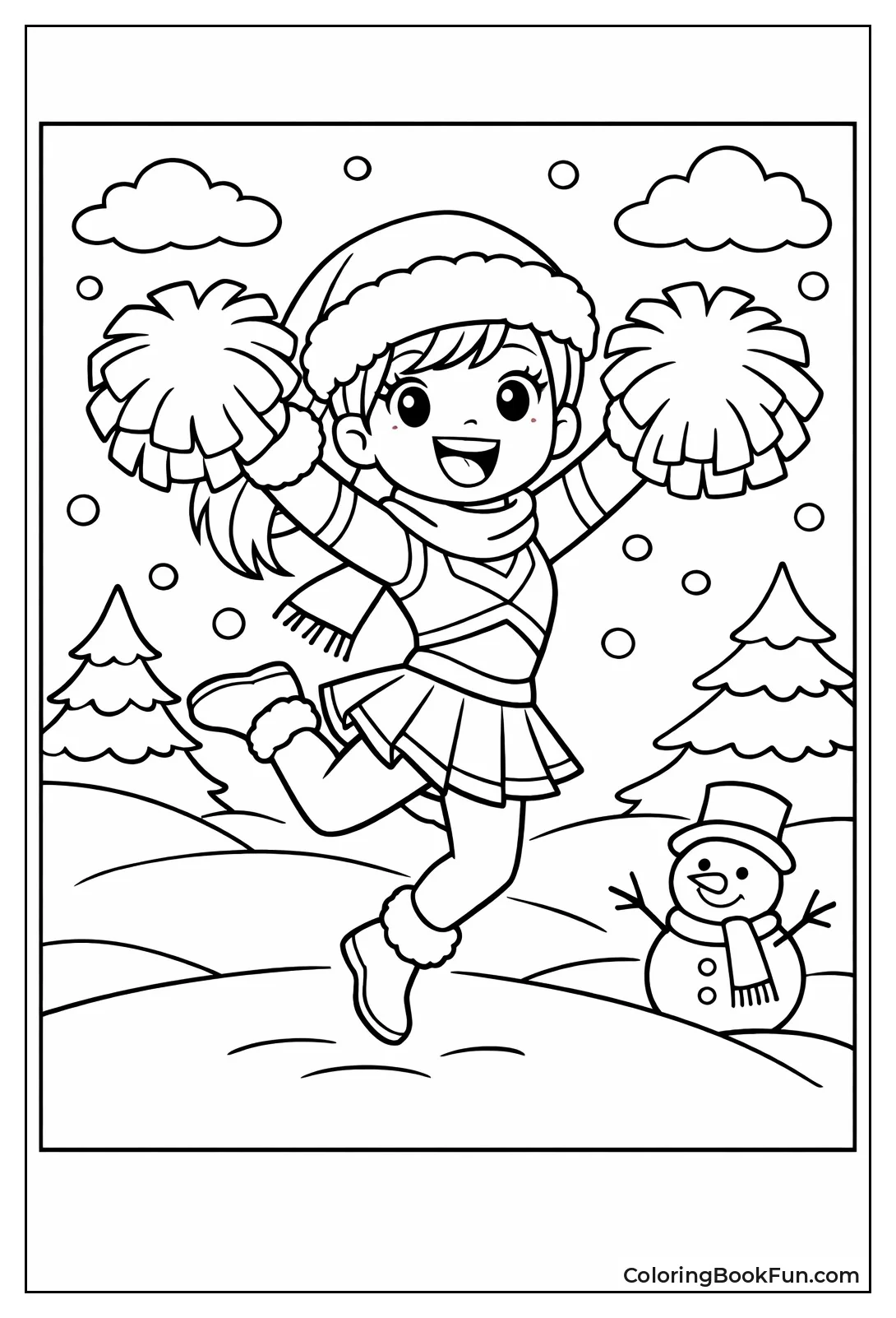 Holiday Cheer in Santa Hat