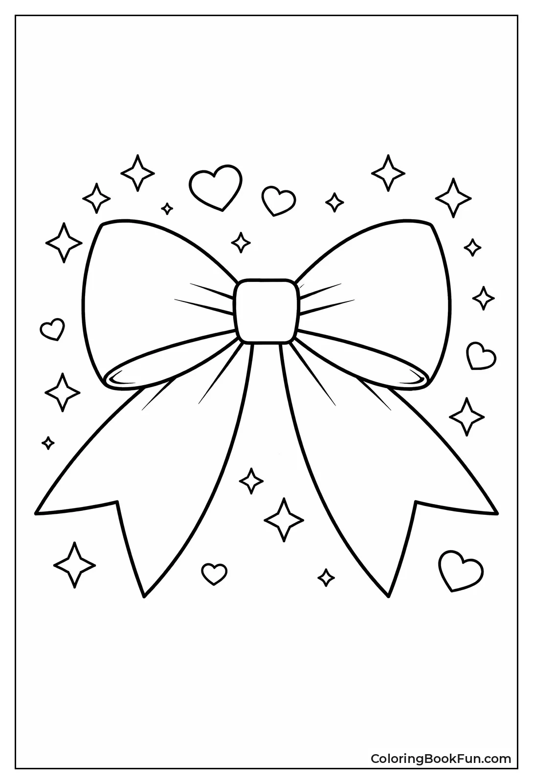 Wide Cheerleading Hair Bow