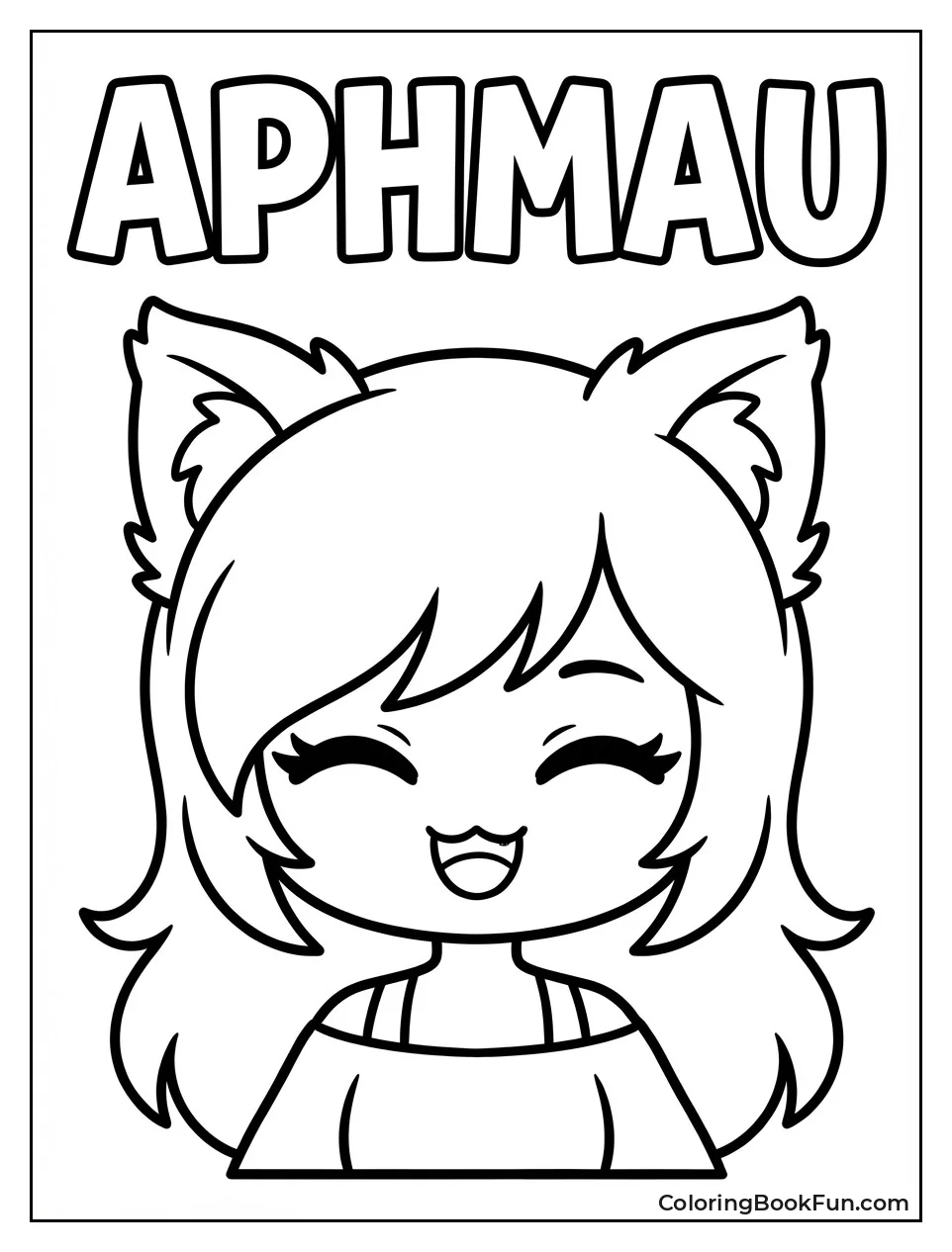 Chibi Aphmau Smiles with Ears