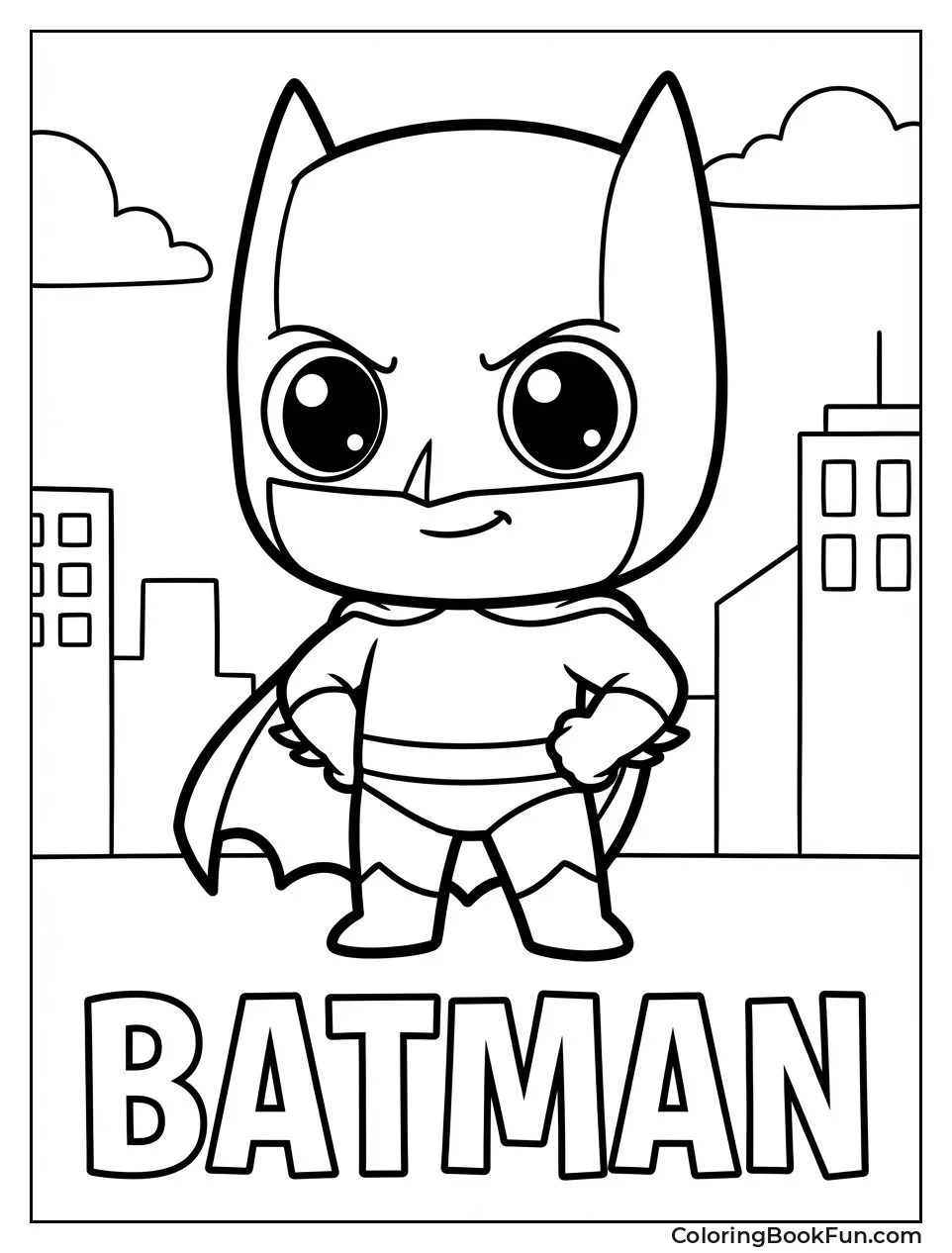 Cute Chibi Batman