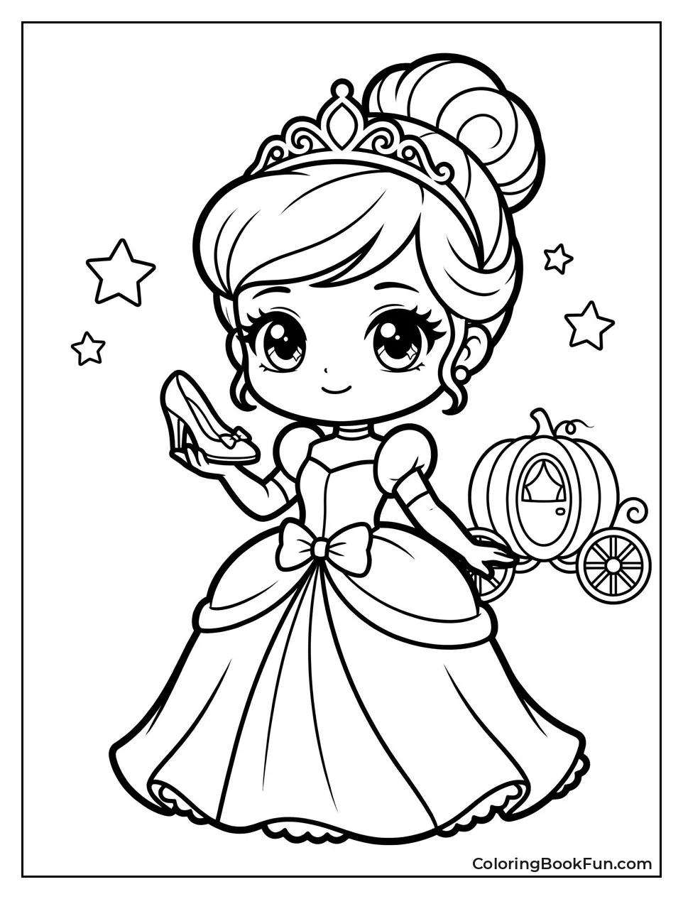 Chibi Cinderella in Gown