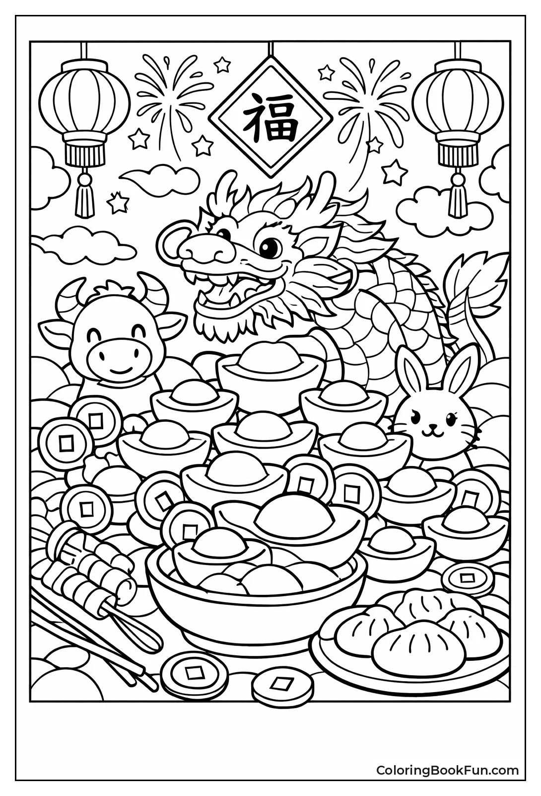 Gold Ingots Pile for Prosperity