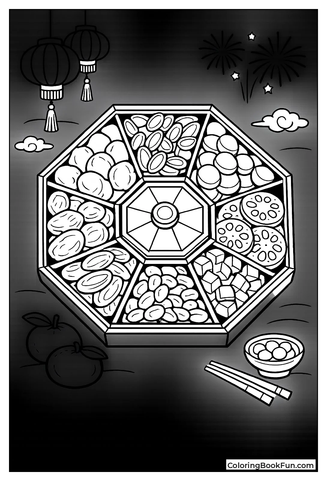 Tray Filled with Sweet Treats