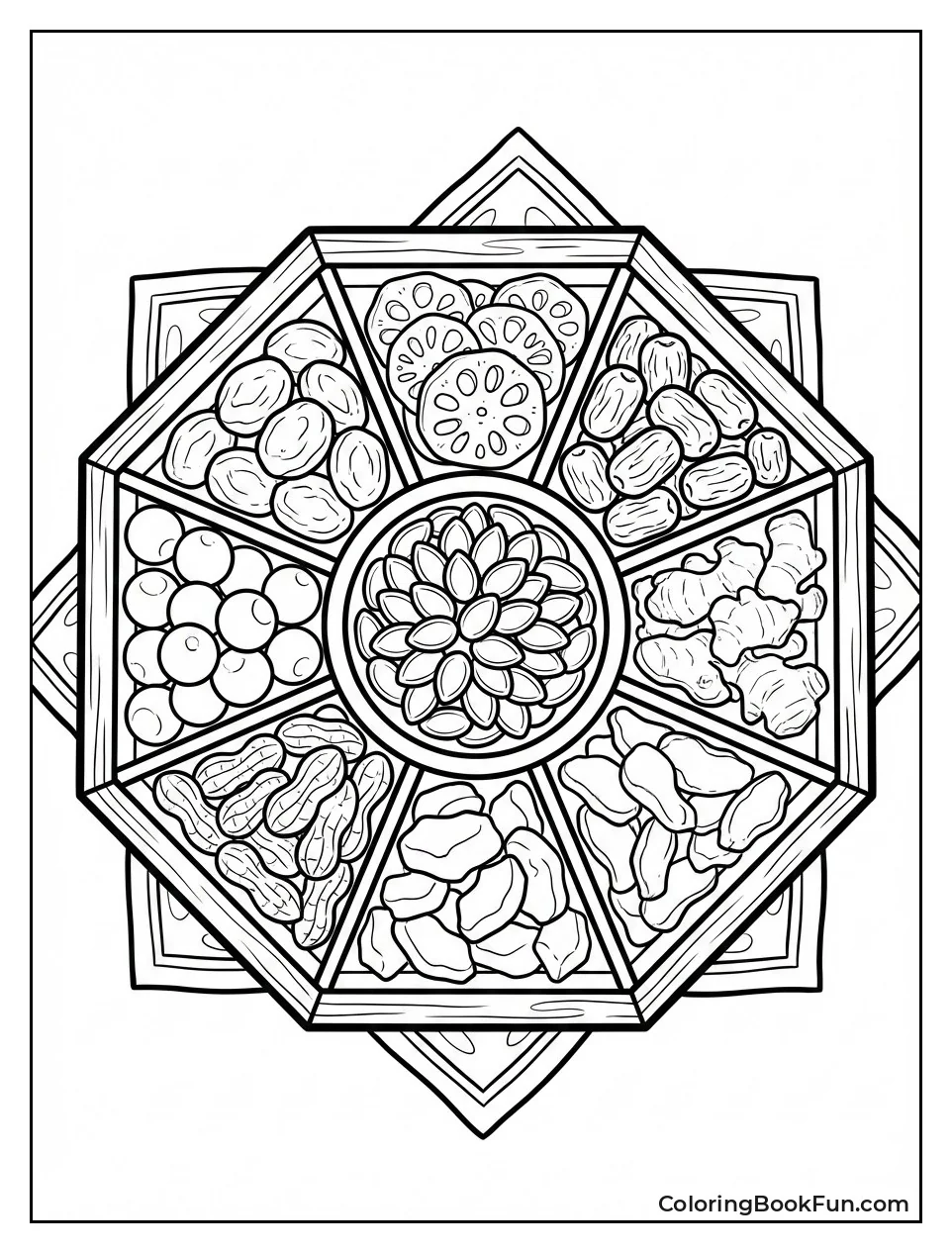 Tray Filled with Sweet Treats