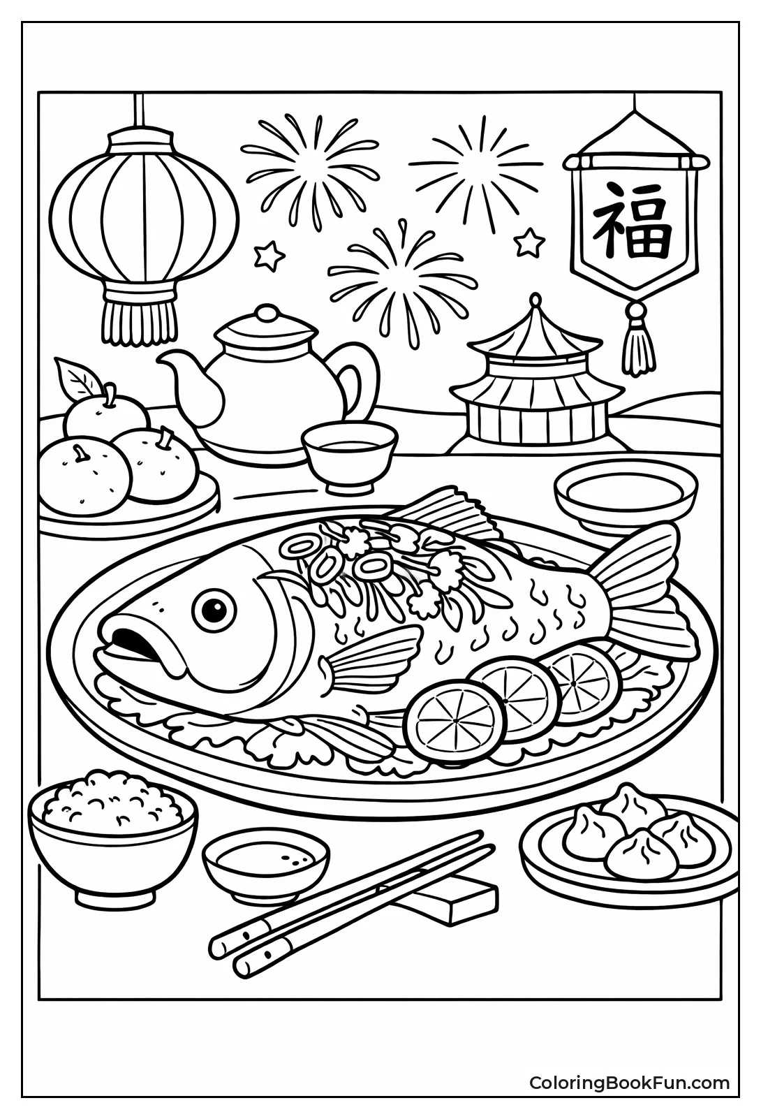 Steamed Fish Keeps Head Intact