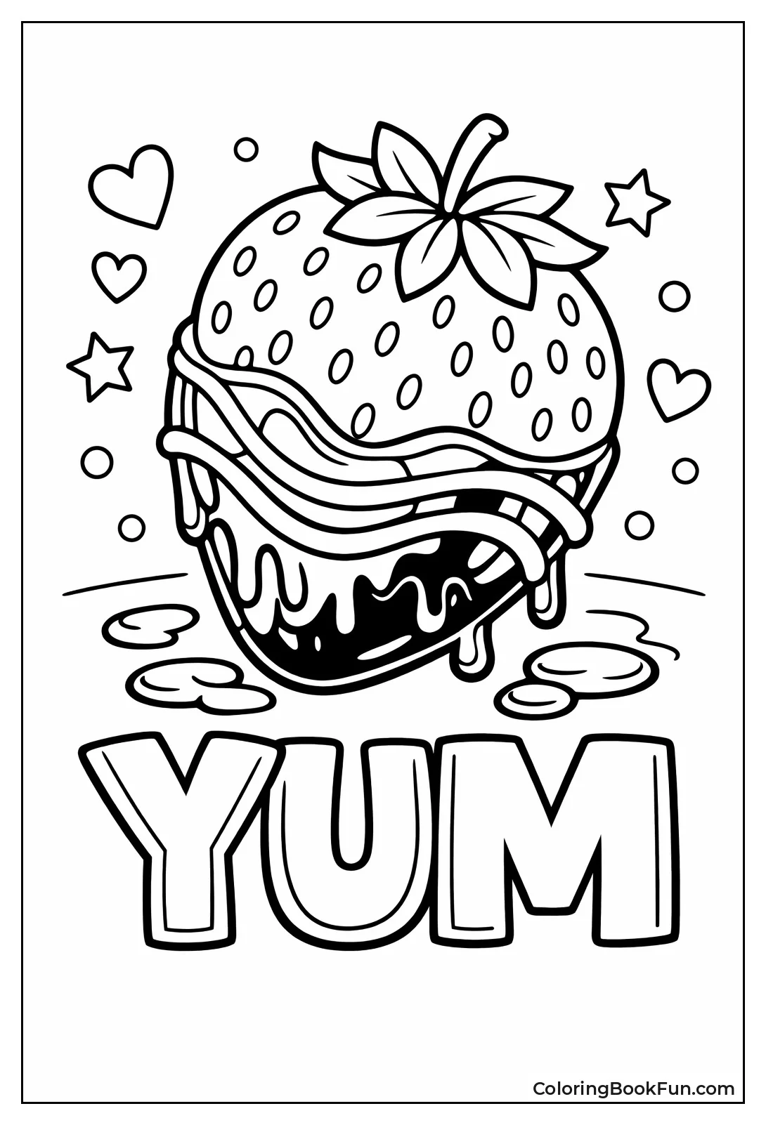 Strawberry Dips in Chocolate