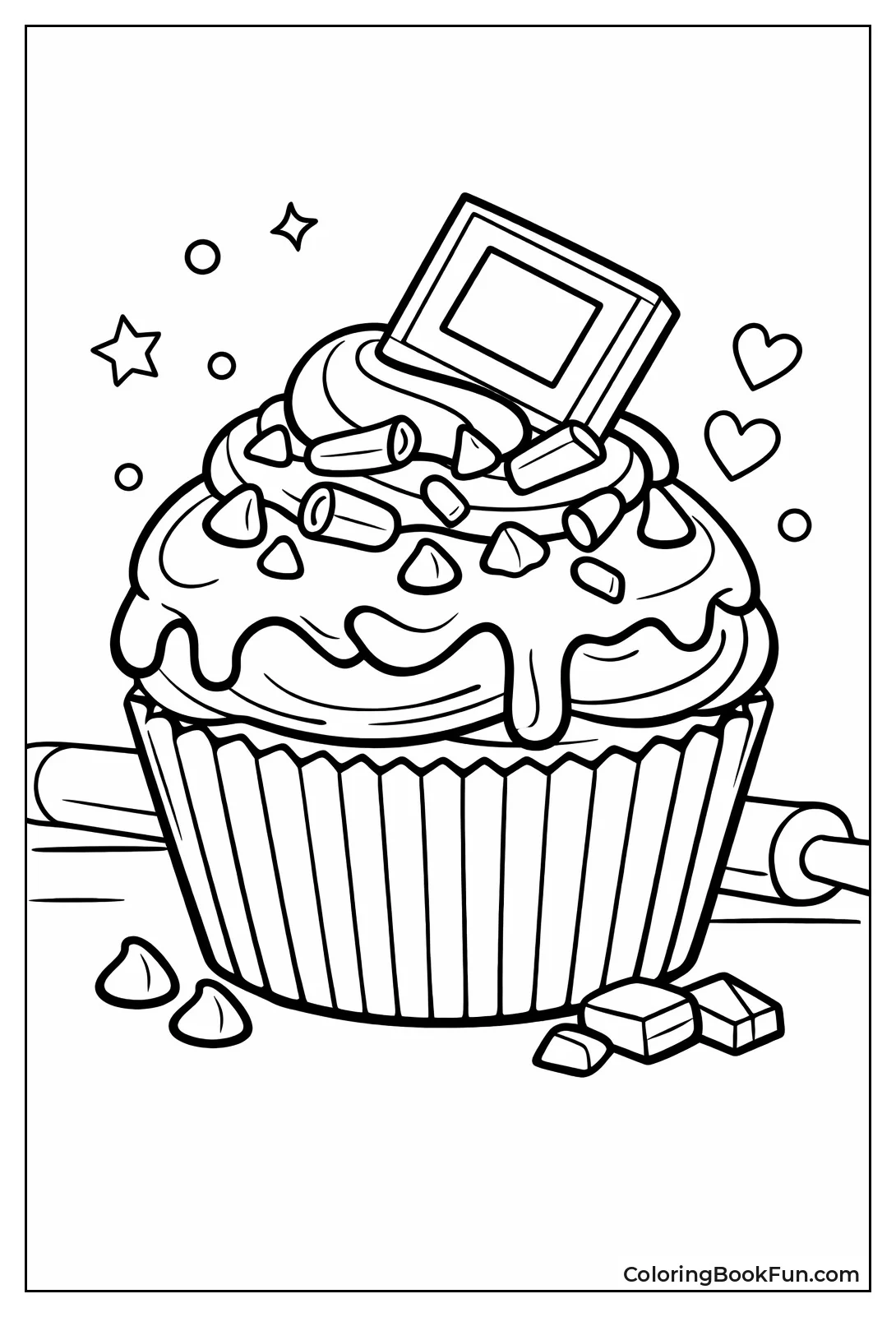 Chocolate Overload Cupcake