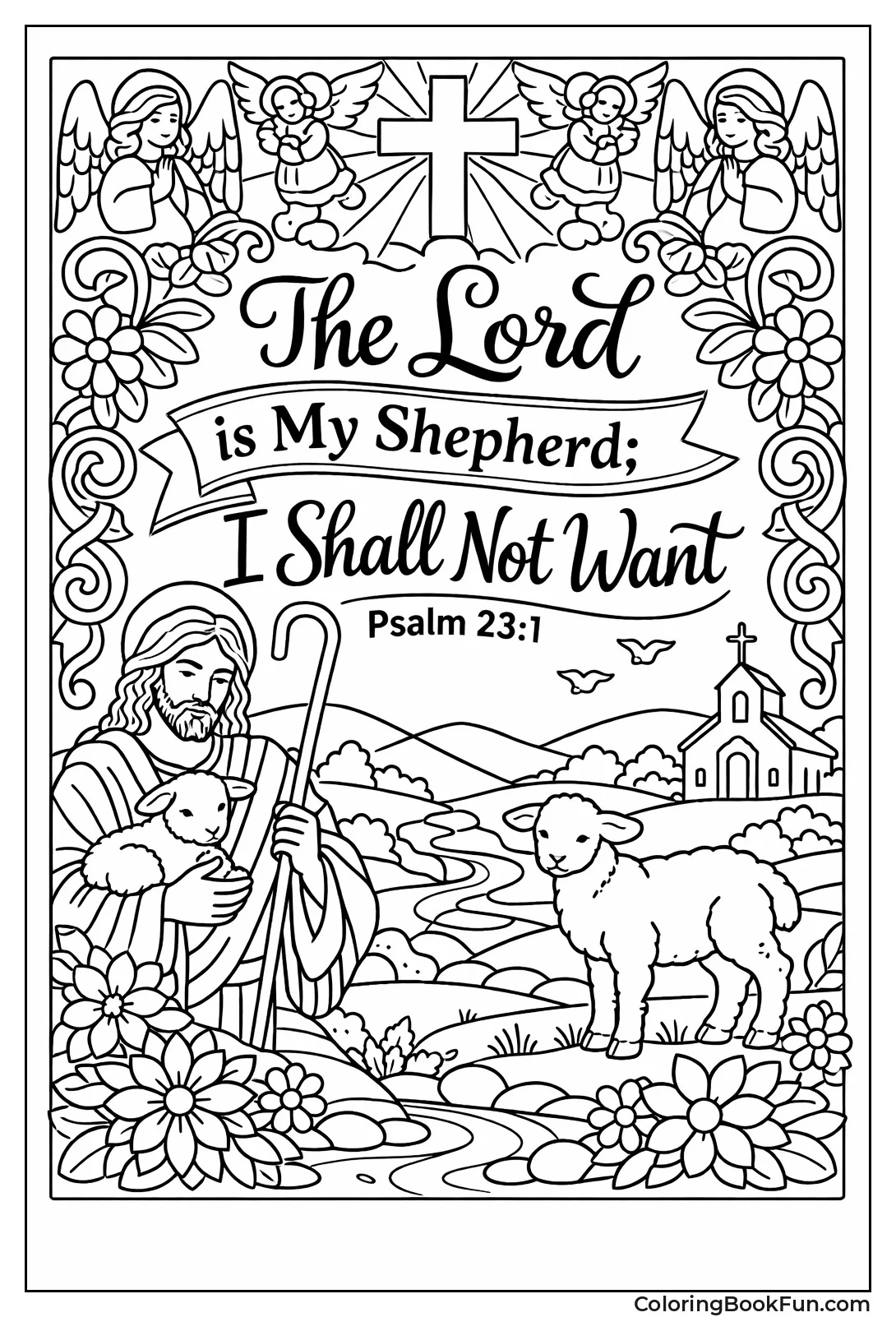 Verses in Swirly Designs