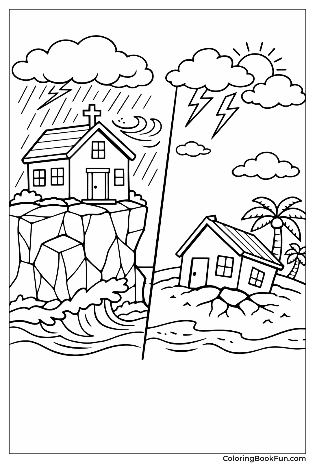 House Stands Firm Rock