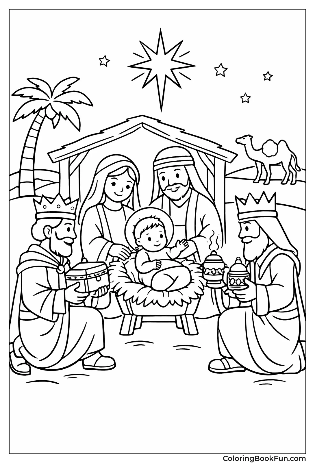 Wise Men Offer Gifts